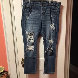 Chic Soul Distressed Jeans